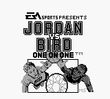 Jordan vs Bird - One on One (Japan) Title Screen
